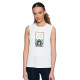 Hurley Γυναικεία αμάνικη μπλούζα X Black Girls Surf Washed Muscle Tank Top